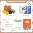thumbnail image 2 of Crochet Yarn Sunflower Crochet Kit for Adults & Beginners, Crochet, 2 of 6