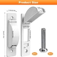 thumbnail image 2 of 2 Pack Light Switch Cover Guard,White Wall Light Switch Lock, Child Proof Wall Switch Cover Keeps Lights or Switches from Being Accidentally Turned On or Off, 2 of 7