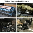 thumbnail image 5 of GFDYREE 10AN Flare to 12AN ORB Male Fuel Rail Adapter Fitting Black 2Pcs, 5 of 5