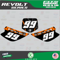 thumbnail image 3 of Kalair GFX Graphics Kit for Kawasaki KX100 (2001-2013) Revolt Series, 3 of 5