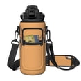 thumbnail image 2 of Gothic Horror 64oz Water Bottle with Storage Sleeve - Skull Theme Leakproof Large Capacity Fitness Bottle with Adjustable Strap, 2 of 7