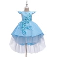 thumbnail image 2 of Esaierr Kids Girls Lace Flower Princess Dress 3-12Y Toddler Wedding Ball Gown Pageant Birthday Evening Dresses for Girls Tulle Dress, 2 of 7
