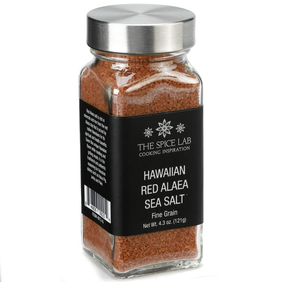 The Spice Lab - Authentic Hawaiian Red Alaea Fine Sea Salt - Health and Mineral Dense