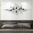 thumbnail image 2 of 3D multicolor Modern Style Wall Decor Metal Home Hanging Art, 2 of 5