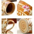 thumbnail image 4 of European Retro Ceramic Coffee Cup Set High-Value Exquisite Breakfast Cups for Home Kitchen Tea Coffee Drinking Adults, 4 of 5