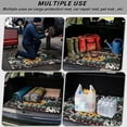 thumbnail image 3 of COEQINE Car Cargo Mat Heavy Duty Rear Trunk Liner Machine Washable Dog Cargo Protector Universal Size Protective Mat for SUV, Sedan, Truck, Aztec Highland Cow Sunflower, 3 of 7