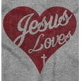 thumbnail image 2 of Jesus Christ Love Christian God Cross Tank Top Tee Shirt Women Brisco Brands X, 2 of 6