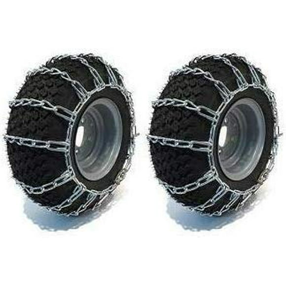 5572 Rotary Set Of 2 26X12x12 Tractor Tire Chains 2 Link Spacing /#B4G341TG 32W4-15RTH564291