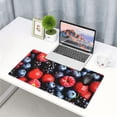 thumbnail image 4 of Kdxio Variety Of Fruits And Berries Print Large Gaming Mouse Pad,Non-Slip Base,Water Resist Keyboard Pad for Gamer,Office & Home,29.5 x 15.8 in, 4 of 6