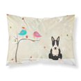 thumbnail image 1 of ""Caroline'S Treasures Regalos De Navidad Entre Amigos Bull Terrier Funda De Almohada Estándar De Tela Blanca Y Negra Bb2605Pillowcase Multicolor"", 1 of 1