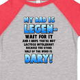 thumbnail image 4 of Inktastic Legendary Dad Boys or Girls Toddler T-Shirt, 4 of 5