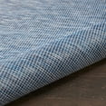 thumbnail image 2 of Nourison Positano Solid Indoor Outdoor Rug Navy Blue 2' x 6', 2 of 11