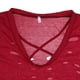 thumbnail image 4 of de Mujeres de Básica Con Cuello En Shirt de Mujeres Negro/Rojo/Gris/Rosa// L Hugo Mujeres top, 4 of 10