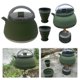 thumbnail image 5 of Hervidor Plegable para Exteriores Silicona 1 5 L Viajes (taza Hervidor) Verde, 5 of 9