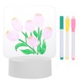 thumbnail image 1 of Veilleuse Tulipe DIY Décorative, Petite Veilleuse USB pour la Maison, 1 of 8