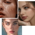 thumbnail image 5 of 10Pcs Gold Glitter Face Tattoo Star Face Glitter Freckles Waterproof Makeup Patches Sweatproof Freckle Sparkle Temporary Stickers Tattoos Accessories, 5 of 5
