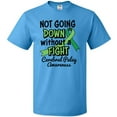 thumbnail image 3 of Inktastic Not Going Down Without a Fight Cerebral Palsy Awareness T-Shirt, 3 of 5