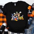 thumbnail image 1 of Kaus Disney Gambar Mickey dan Minnie Lucu Motif Mumi Wanita Mode Trik atau Suguhan Pakaian Lucu Halloween untuk Anak PerempuanL Gao Jinjia LED, 1 of 2