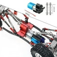 thumbnail image 3 of maskred Metal Box Transfer 370 Motor Accessory for WPL C14 Q60 Black 3.17mm 1Set, 3 of 6