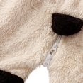 thumbnail image 5 of Baywell Infant Newborn Baby Fleece Hoodie Onesie Cute Fleece One-Piece Pajama Jumpsuits for Baby Boys and Girls Pjs 12- 24 mBunny, 5 of 8