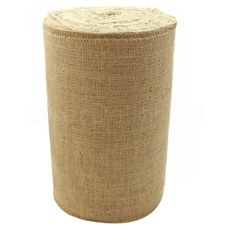 12" Jute Burlap - Industrial Grade - 50 Yard Roll - Tight-Weave Jute Burlap Fabric - 12 Inch