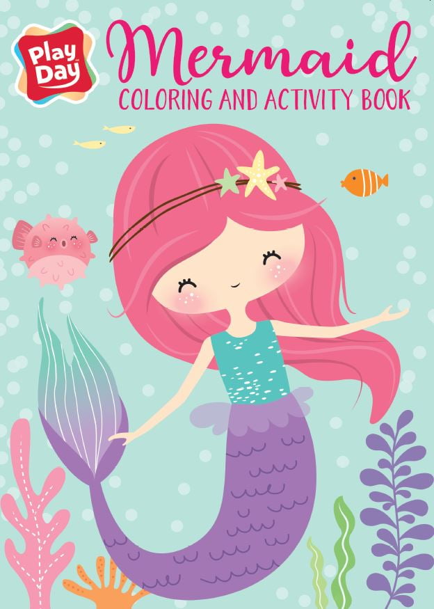Download MERMAID JUMBO COLORING BOOK - Walmart.com - Walmart.com