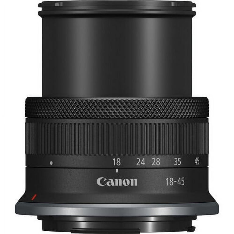 Canon EOS Camera RF-S 18-45mm Zoom Lens f/4.5-6.3 IS STM with 64GB