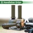 thumbnail image 2 of Unique Bargains 7/8" 22mm 15/16" 24mm Motorcycle Hand Grips Cover Kit Non Slip TPU Handlebar Hand Grips for Motorcycle Scooter Bicycle ATV Green 1 Set, 2 of 7