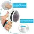 thumbnail image 2 of Tkrady Pet Grooming Brush, Self Cleaning Slicker Brushes for Dogs Cats Pet Grooming Brush Tool Gently Removes Loose Undercoat, Mats Tangled Hair Slicker Brush for Pet Massage (PINK), 2 of 6
