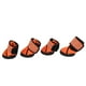 thumbnail image 2 of 4 zapatos para mascotas, zapatos antideslizantes y transpirables para perros con correas reflectantes para perros pequeños, medianos y grandes (naranja 9 cm 3,5 pulgadas), 2 of 8