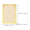 thumbnail image 2 of BESTYASH 12 Sheets Training Certificates Paper Golden Printable Rounded Corners Employees, 2 of 6