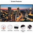 thumbnail image 3 of Projector Screen White Anti-Crease Soft High Density Portable Foldable Outdoor Movie ,Wrinkle-Free Outdoor Projector Screen, 3 of 7