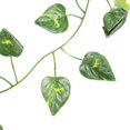 thumbnail image 3 of 6.89 pies de Largo Reptiles Vines Hojas Artificiales Falsos Jungla Flexible Escalador para Reptiles y Anfibios decoración de hábitat(Hojas de scindapsus) Ecomeon no, 3 of 4