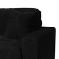 thumbnail image 4 of Mesa 4PC Sectional Set with LHF Chaise in Steno Black, 4 of 8