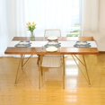 thumbnail image 3 of Yayeee Table Runner 70 inches Long Home Kitchen Dinning Party Decoration, Beige Cute Cat, 3 of 7