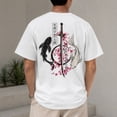 thumbnail image 6 of Vintage Japanese Koi Blossom Graphic T-Shirt, Heavy Cotton Unisex Classic Fit Tee, 6 of 9