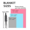 thumbnail image 3 of Funny Beef Noodle Print Blanket Ramen Noodle Soup Beef Flavor Flannel Blanket Soft Warm Throw Blanket Nap Blanket Couch Sofa Office Bed Camping Travel Multi purpose Gift Blanket All Season, 3 of 7