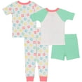 thumbnail image 2 of Favorite Characters Girls' Cocomelon Playtime 4 piece Toddler Pajamas (3T), 2 of 3