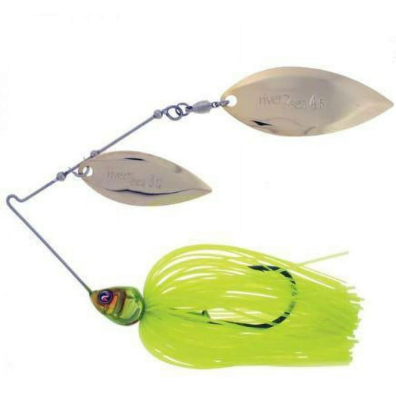 River2Sea Ish Monroe Bling Double Willow Spinnerbait 3/8 oz.