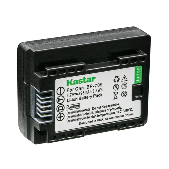 Kastar BP-709 Battery 1-Pack Replacement for Canon LEGRIA HF M56 HFM56, LEGRIA HF M66 HFM66, LEGRIA HF M68 HFM68, LEGRIA HF M76 HFM76, LEGRIA HF M78 HFM78, LEGRIA HF M86 HFM86 Camera