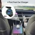 thumbnail image 3 of Voltmeter Outlet Socket for 12V Car Charger USB Dual QC3.0 PD Port 3 colors, 3 of 9