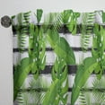 thumbnail image 3 of Designart 'Tropical Foliage Mood XIV' Tropical Curtain Panel, 3 of 5