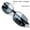 Color-changing day and night dual purpose Black frame, variant on Men's Tinting Aviation Sunglasses, Day-Night Vision, Anti-Glare, Prescription Compatible, Driving & Fishing