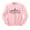 Pink, variant on Skyline Argentina Sweatshirt Unisex Large White