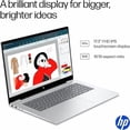thumbnail image 5 of HP OmniBook 7, 17.3" FHD Touch Screen Business Laptop Computer,Intel Core Ultra 7 256V, 16GB RAM 1TB SSD, Windows 11 Pro,, Backlit Keyboard, Numeric Keypad, Glacier Silver, 5 of 6