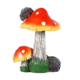 thumbnail image 2 of MasteelfCA Mini Ornements Champignon Résine Animal Adorable Décoration de Jardin Miniature, 2 of 8