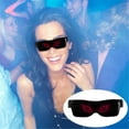 thumbnail image 2 of BJBSJSZ LED Glasses, LED Display Smart Glasses(editable Text) USB Rechargeable DIY Funky Glasses for Party Club DJ Halloween, 2 of 8