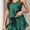 *Green, variant on Women's Ice Silk Spaghetti Strap Camisole and Shorts Pajama Set ,Lightweight Silk Two Piece Loungewear for Summer Black,Women's Plus L