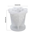 thumbnail image 4 of Toystoory aromática de Navidad, molde de silicona para velas, cubo, molde liso, artesanía de cerámica, decoración de Festival, suministros para Kits para hacer jabón Tipo 3 Toystoory HA009043-03, 4 of 6