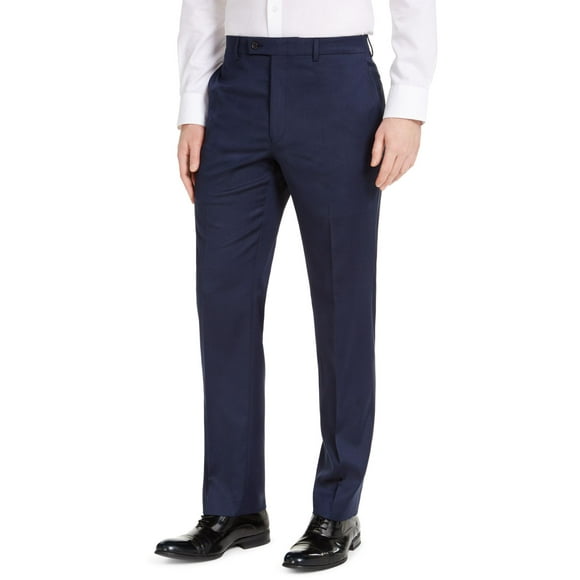 Lauren Ralph Lauren Coupe Classique UltraFlex Pantalon de Complet en Peau de Requin